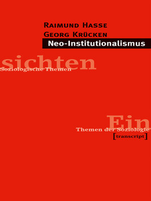 cover image of Neo-Institutionalismus